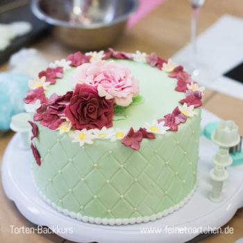 Backkurs Torte Magdeburg Motvitorte Fondatn Dekoration Biskuit Mademoiselle Cupcake