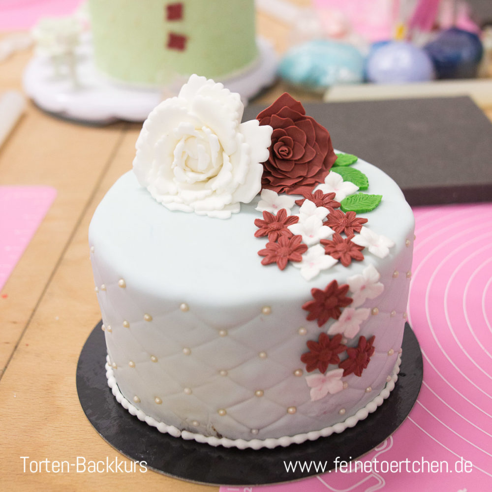 Backkurs Torte Magdeburg Motvitorte Fondatn Dekoration Biskuit Mademoiselle Cupcake