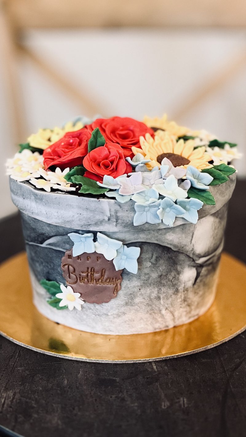 Blumentopf Torte