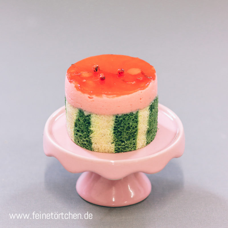 Melon Rouge Wassermelone Himbeere Törtchen Mademoiselle Cupcake Magdeburg