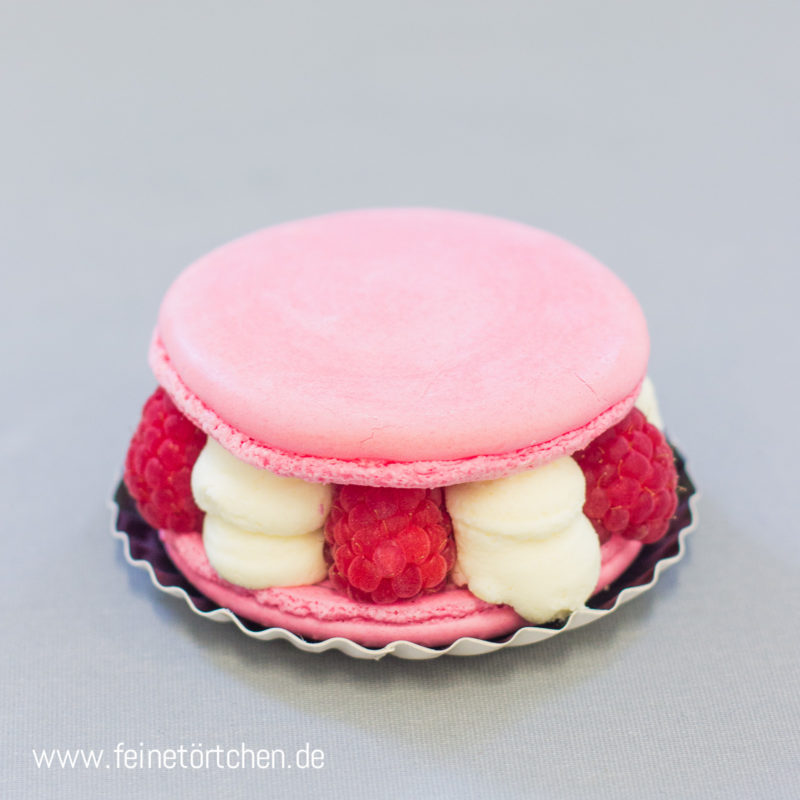 Ispahan Törtchen macaron Himbeeren Lychee Rose Rosencreme