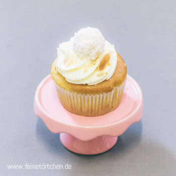 Raffaello Cupcake Kokos Mandel Mademoiselle Cupcake Magdeburg Feinetörtchen