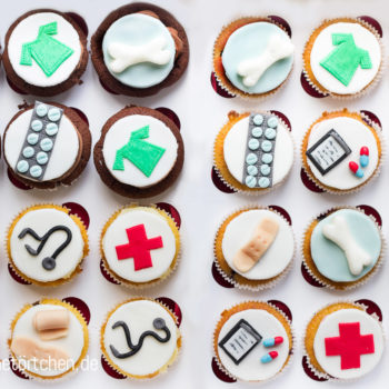 Cupcake Dekoration Krankenhaus Arzt Mademoiselle Cupcake