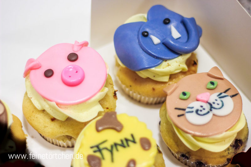 Cupcake Dekoration Tiere Zoo Mademoiselle Cupcake