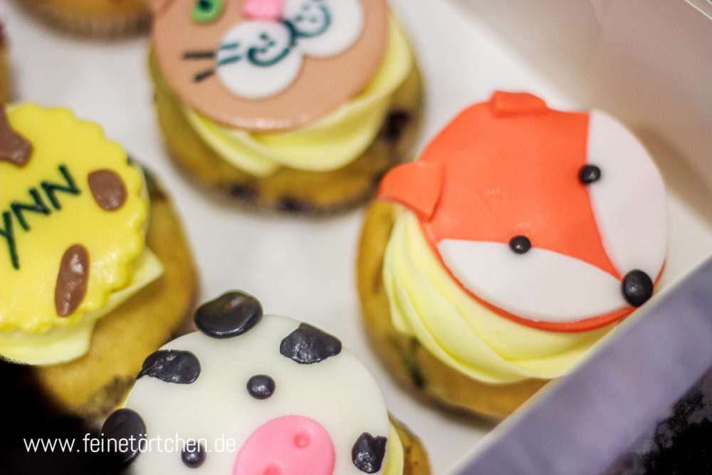 Cupcake Dekoration Tiere Zoo Mademoiselle Cupcake