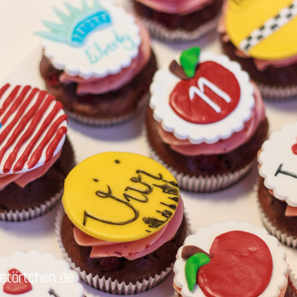 New York Fondant Dekoration Mademoiselle Cupcake