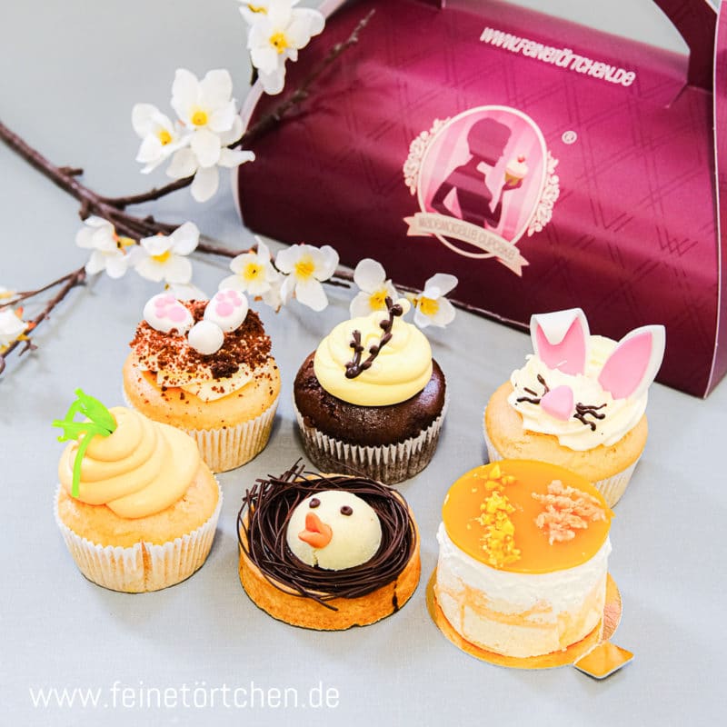 Osterbox Cupcakes Törtchen Tartelette Kuchen Mademoiselle Cupcake Magdeburg