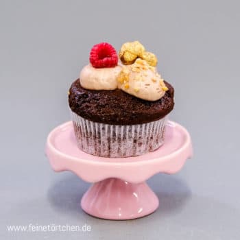 Schoko Brombeer Nougat Cupcake
